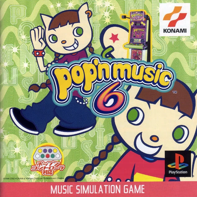 Pop'n Music 6 | ポップンミュージック6 for Playstation (2002)