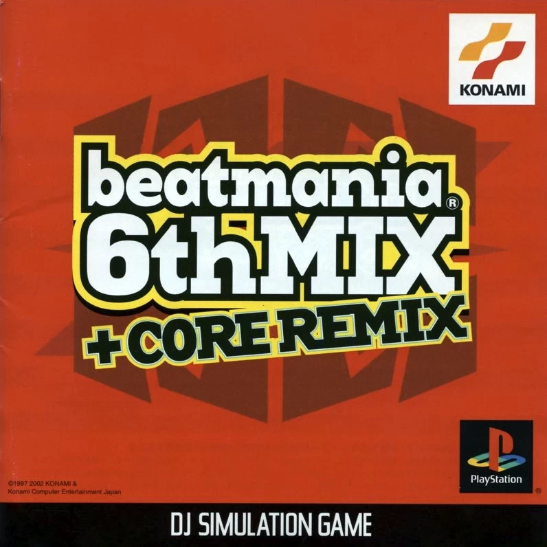 Capa do jogo BeatMania 6th Mix + Core Remix