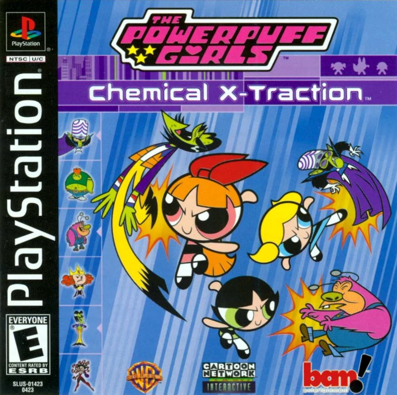 Capa do jogo The Powerpuff Girls: Chemical X-Traction