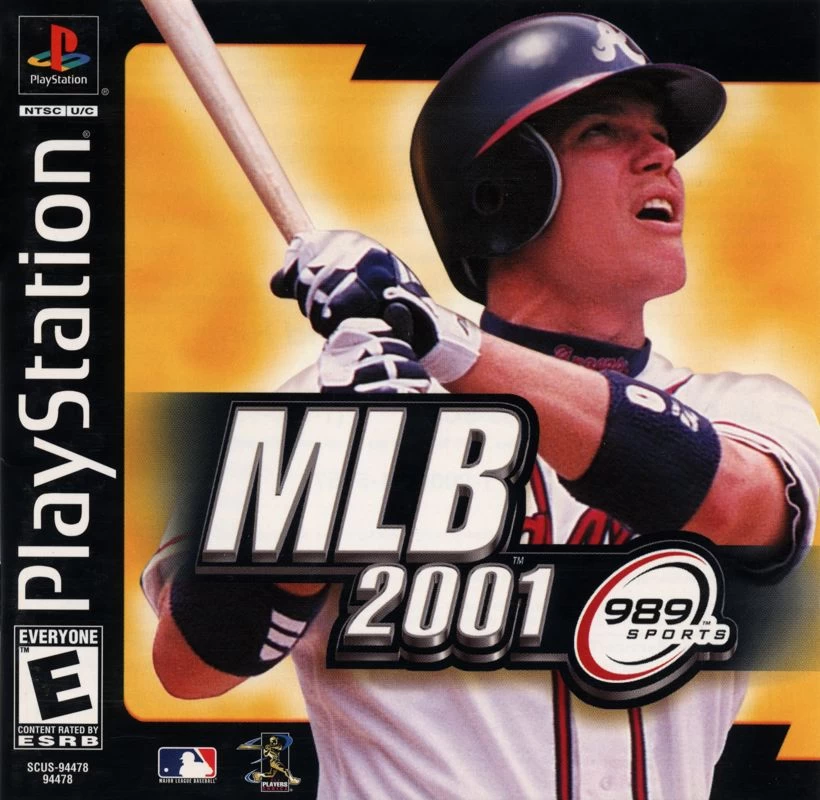 Capa do jogo MLB 2001