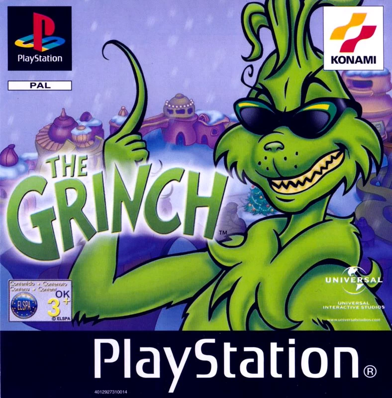 Capa do jogo The Grinch
