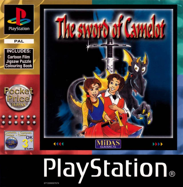 Capa do jogo The Sword of Camelot
