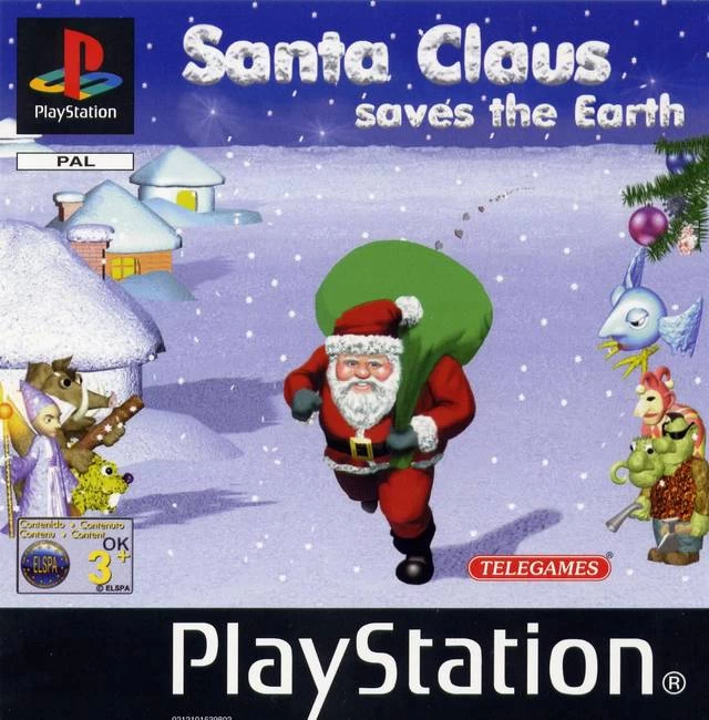 Capa do jogo Santa Claus Saves the Earth