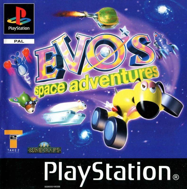 Capa do jogo Evos Space Adventures