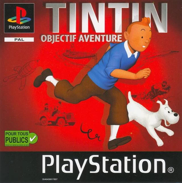 Capa do jogo Tintin: Destination Adventure