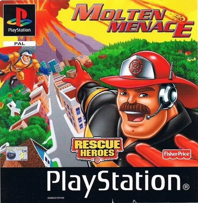 Capa do jogo Rescue Heroes: Molten Menace