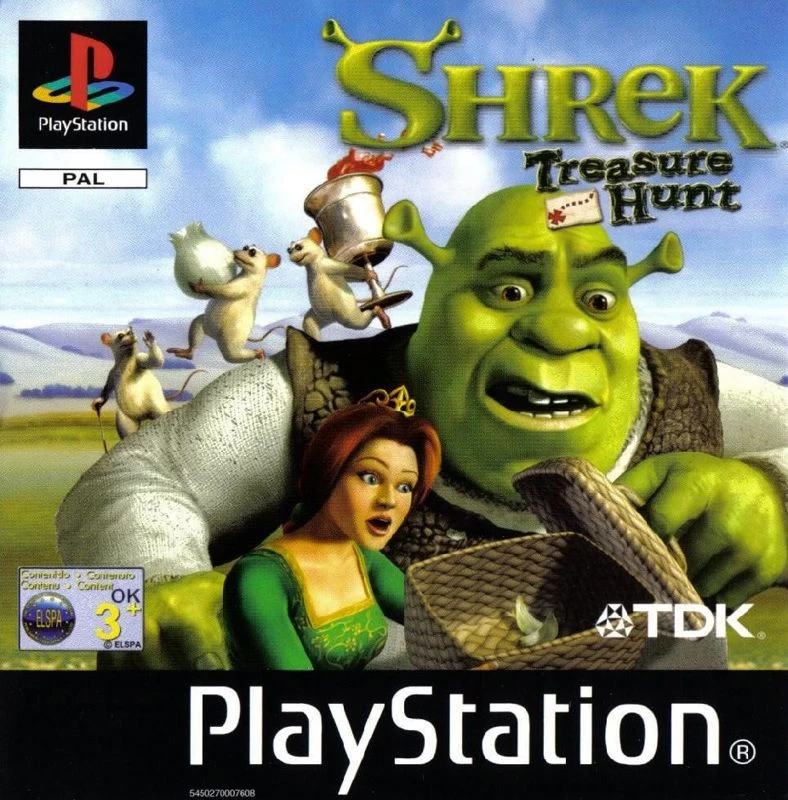 Capa do jogo Shrek: Treasure Hunt