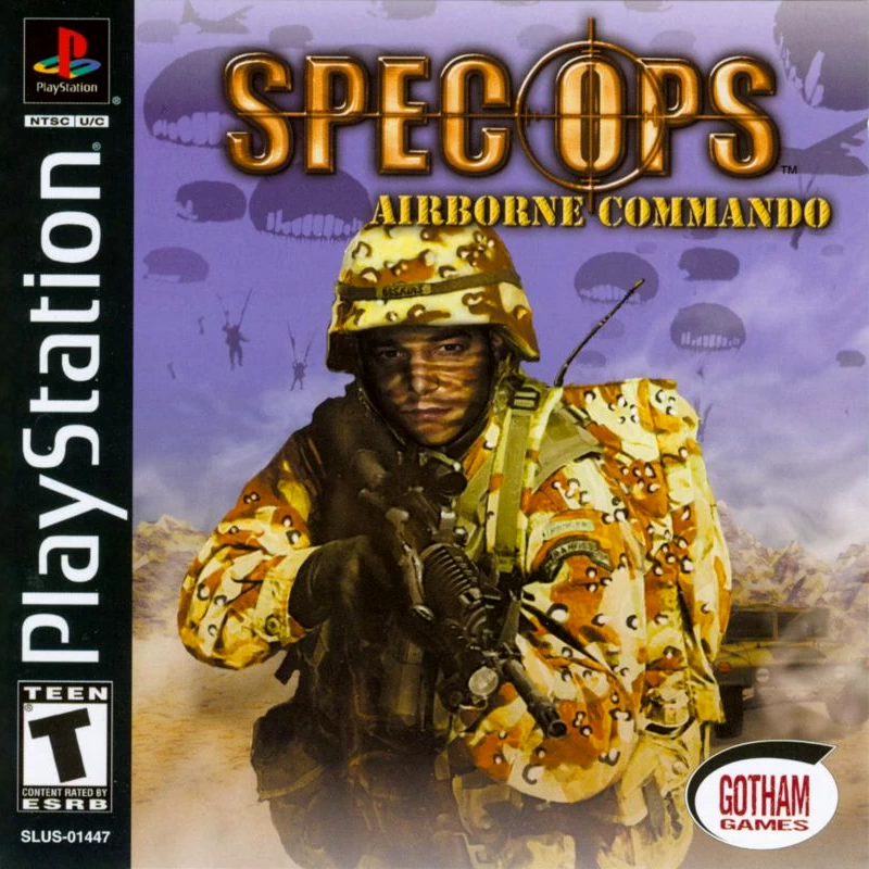 Capa do jogo Spec Ops: Airborne Commando