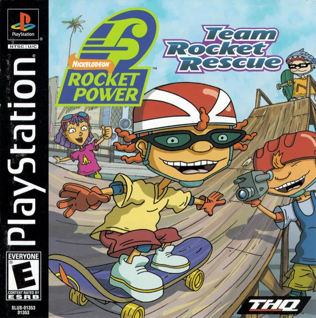 Capa do jogo Rocket Power: Team Rocket Rescue