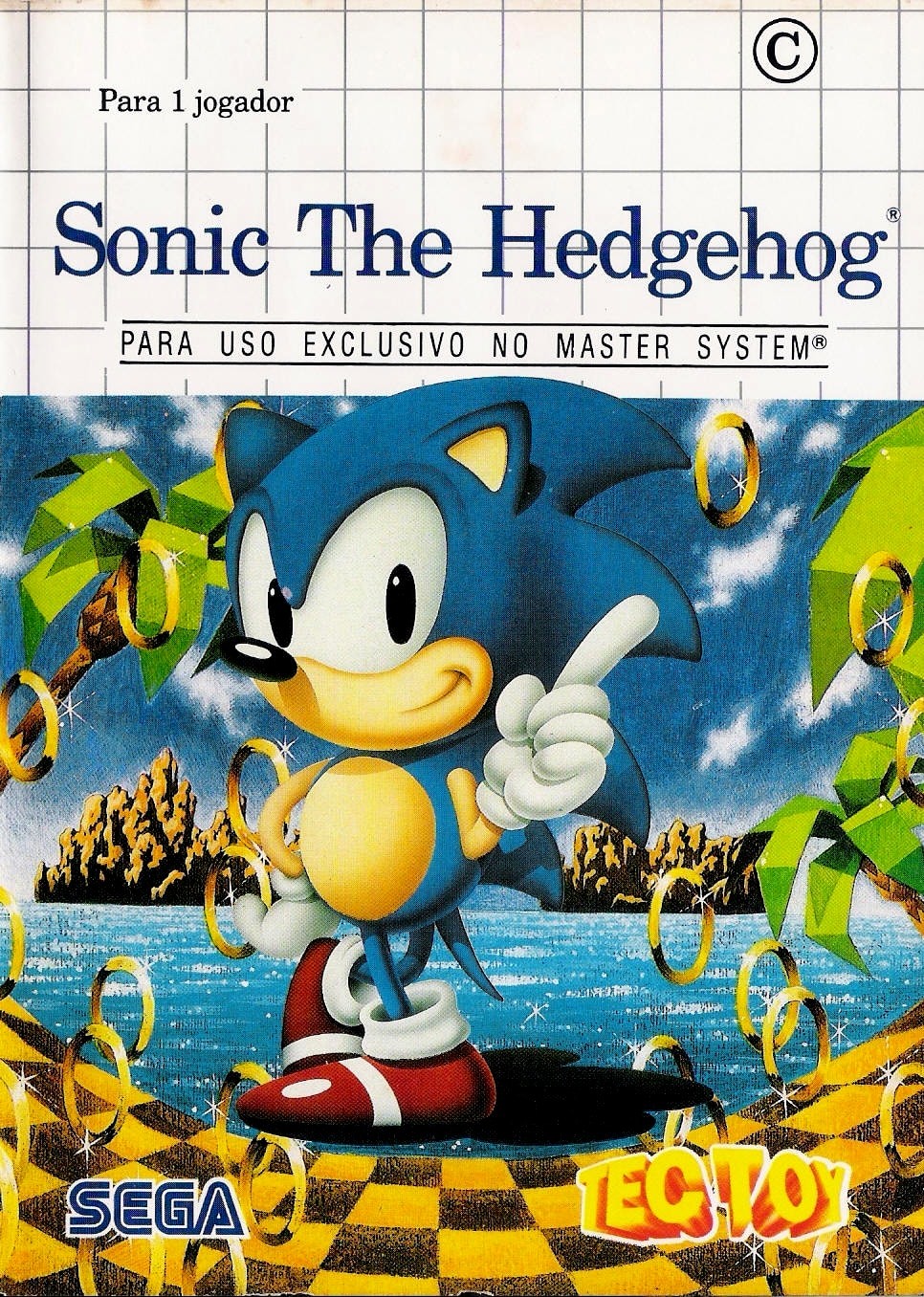 SONIC – THE HEDGEHOG (1991, Master System)