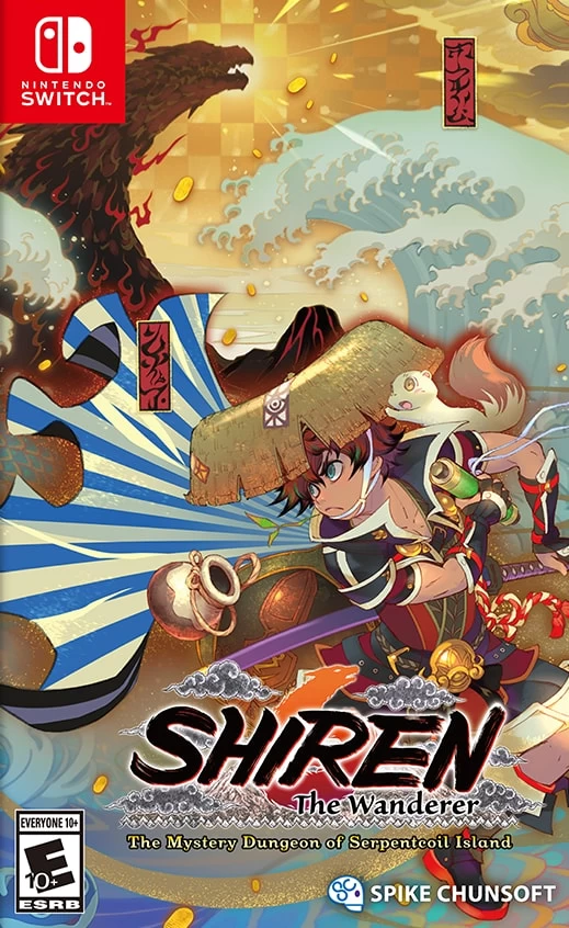 Capa do jogo Shiren the Wanderer: The Mystery Dungeon of Serpentcoil Island