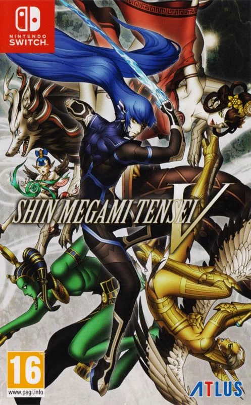 Capa do jogo Shin Megami Tensei V