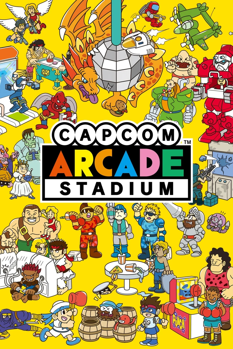 Capa do jogo Capcom Arcade Stadium