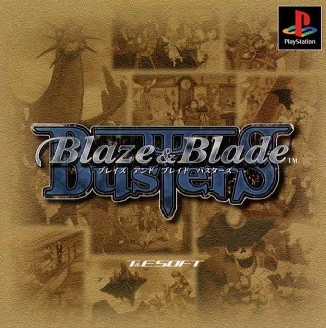 Capa do jogo Blaze & Blade Busters