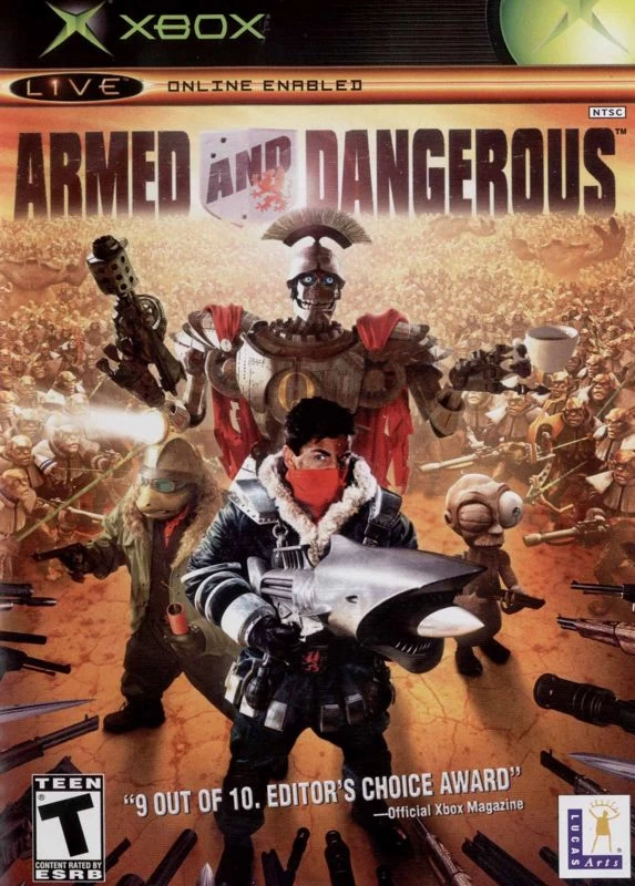 Capa do jogo Armed and Dangerous