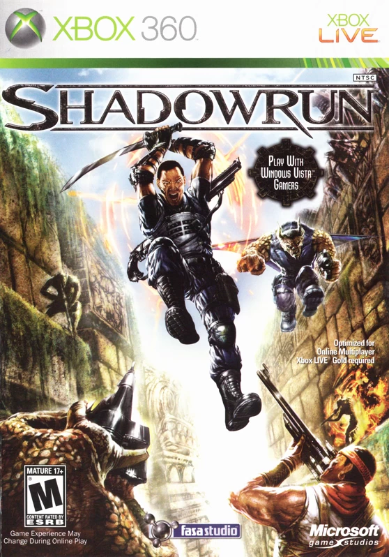 Capa do jogo Shadowrun