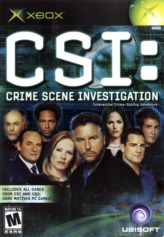 Capa do jogo CSI: Crime Scene Investigation