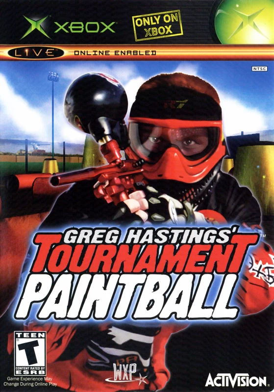 Capa do jogo Greg Hastings Tournament Paintball