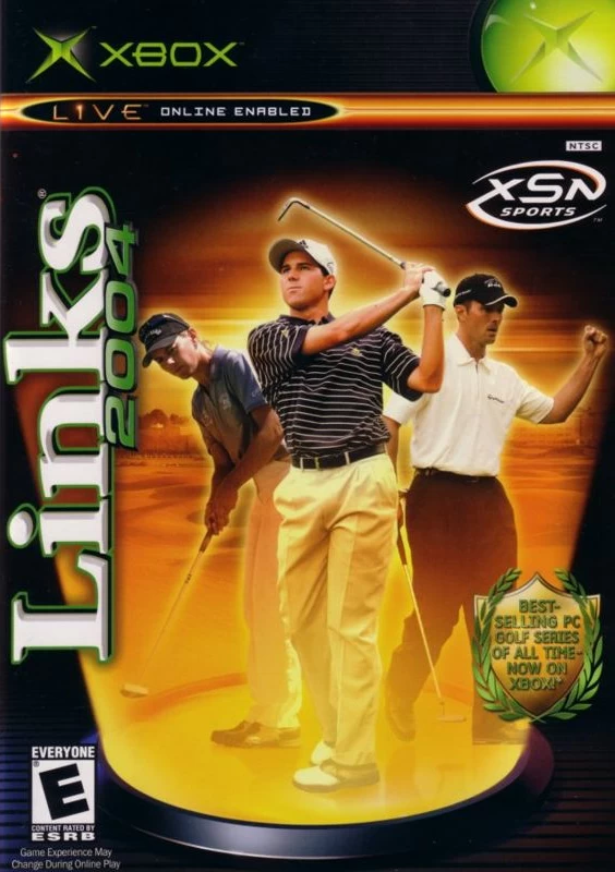 Capa do jogo Links 2004