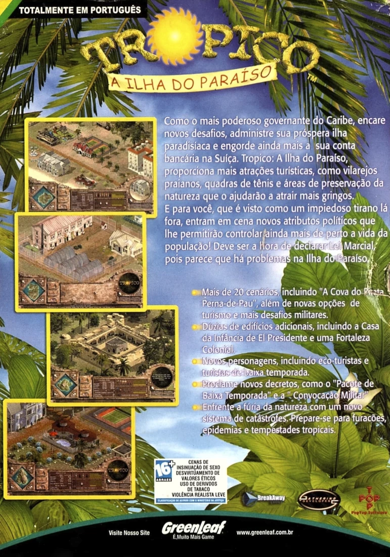 Capa do jogo Tropico: A Ilha do Paraíso