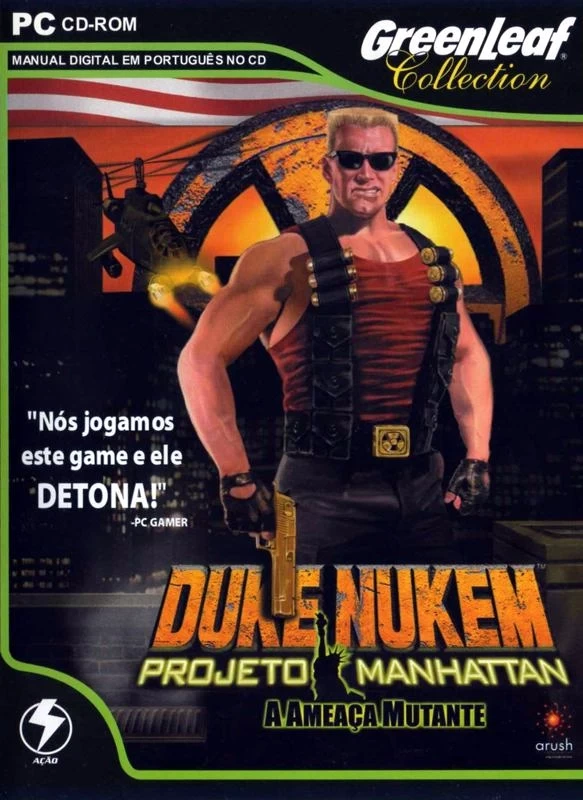 Capa do jogo Duke Nukem: Manhattan Project
