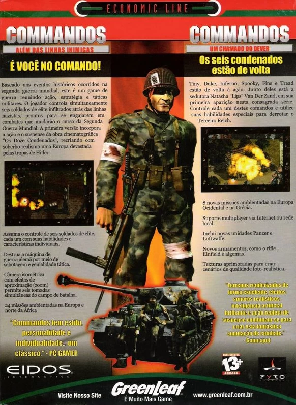 Capa do jogo Commandos: Ammo Pack