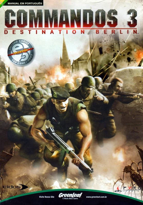 Capa do jogo Commandos 3: Destination Berlin