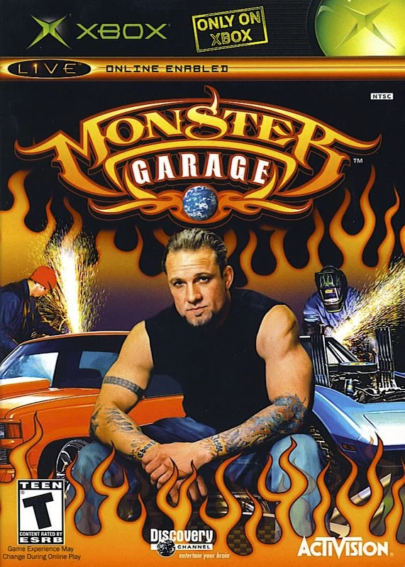 Capa do jogo Monster Garage