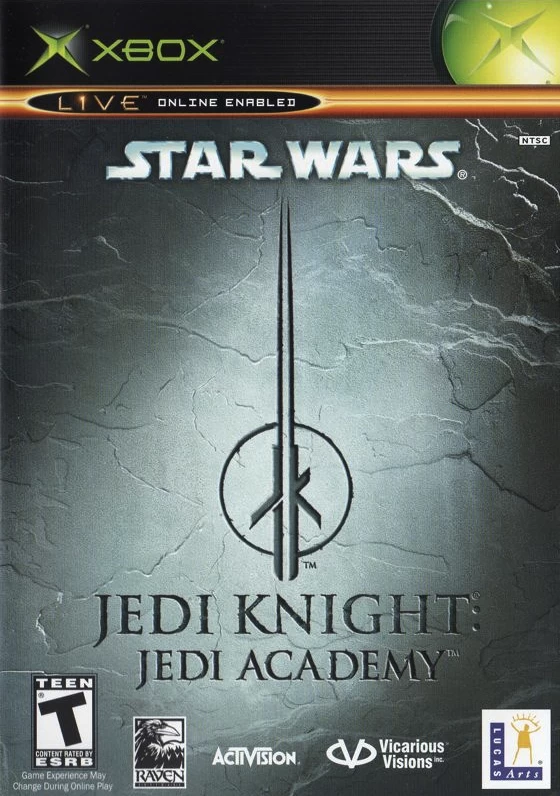 Capa do jogo Star Wars: Jedi Knight - Jedi Academy