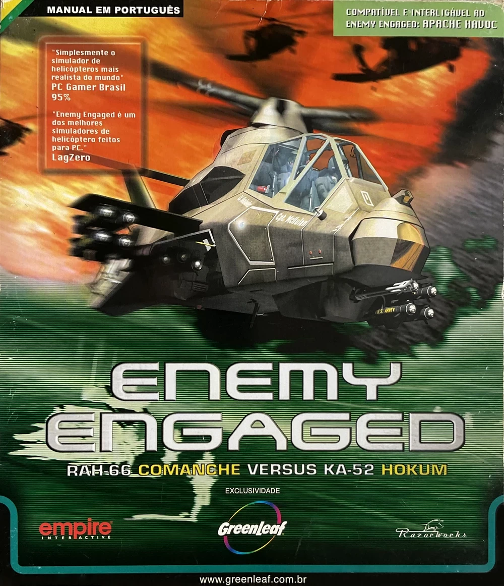 Capa do jogo Enemy Engaged: RAH-66 Comanche versus Ka-52 Hokum