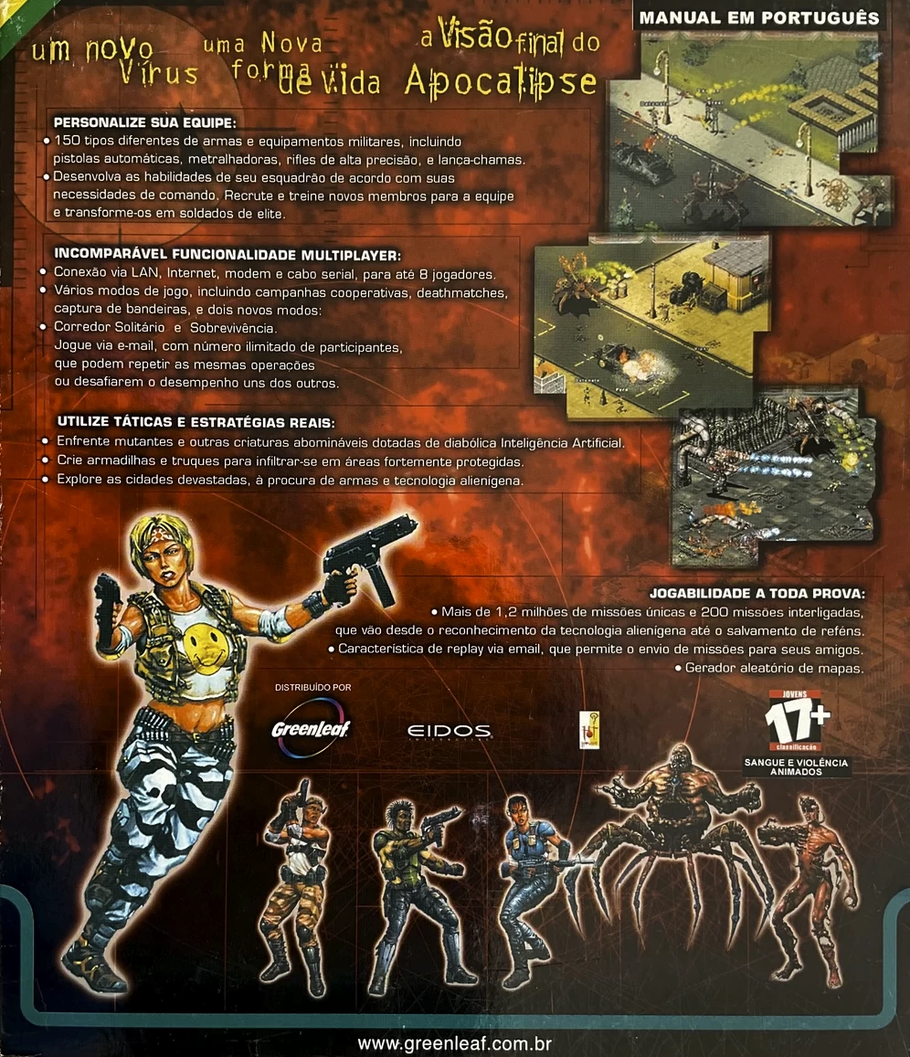 Capa do jogo Abomination: Ação, Estratégia e Medo
