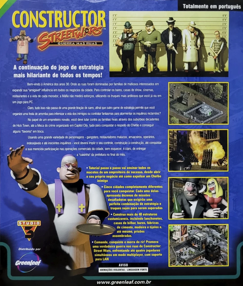 Capa do jogo Constructor: Street Wars