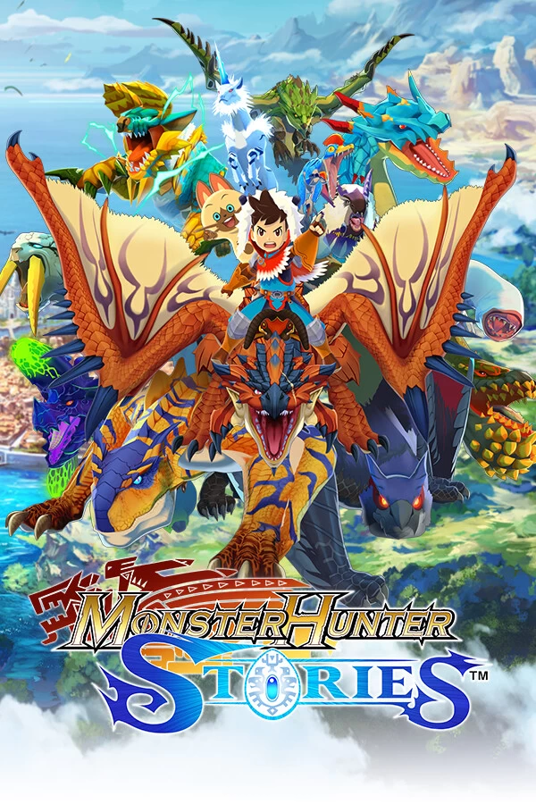 Capa do jogo Monster Hunter Stories