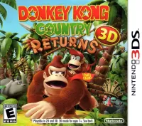 Capa de Donkey Kong Country Returns 3D