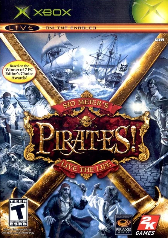 Capa do jogo Sid Meiers Pirates!: Live the Life