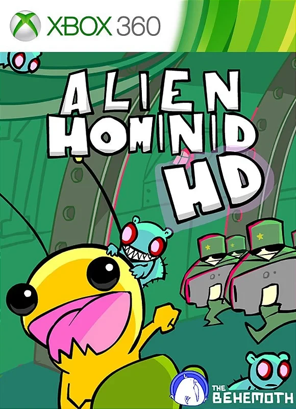 Capa do jogo Alien Hominid HD