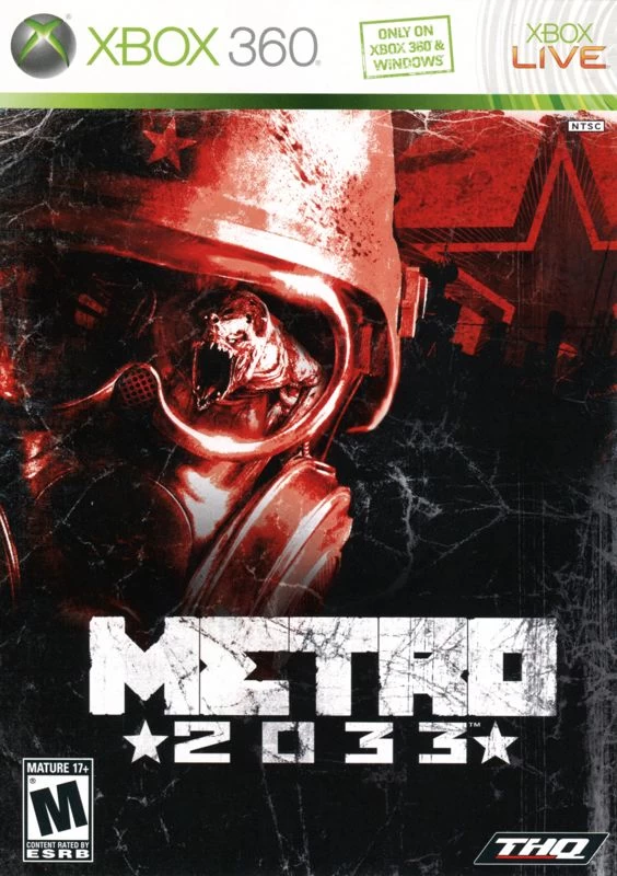 Capa do jogo Metro 2033