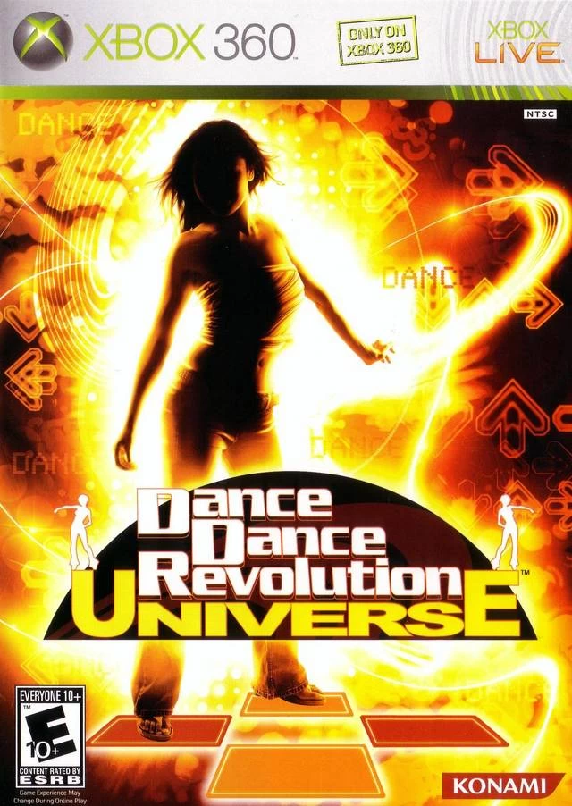 Capa do jogo Dance Dance Revolution Universe