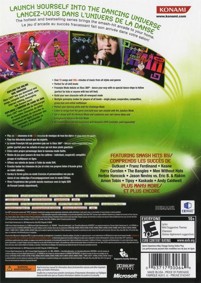 Dance Dance Revolution Universe 2 cover