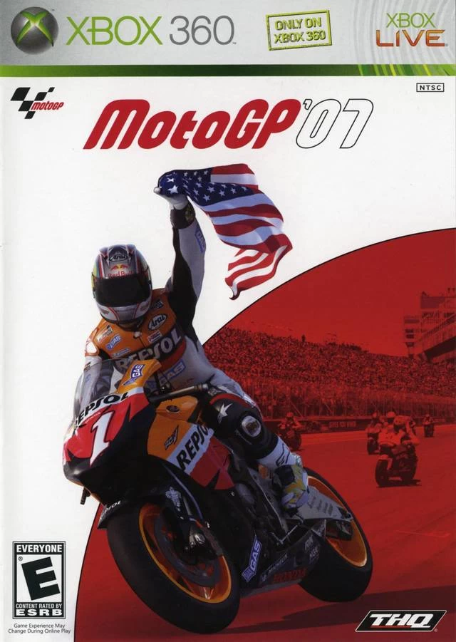 Capa do jogo MotoGP 07