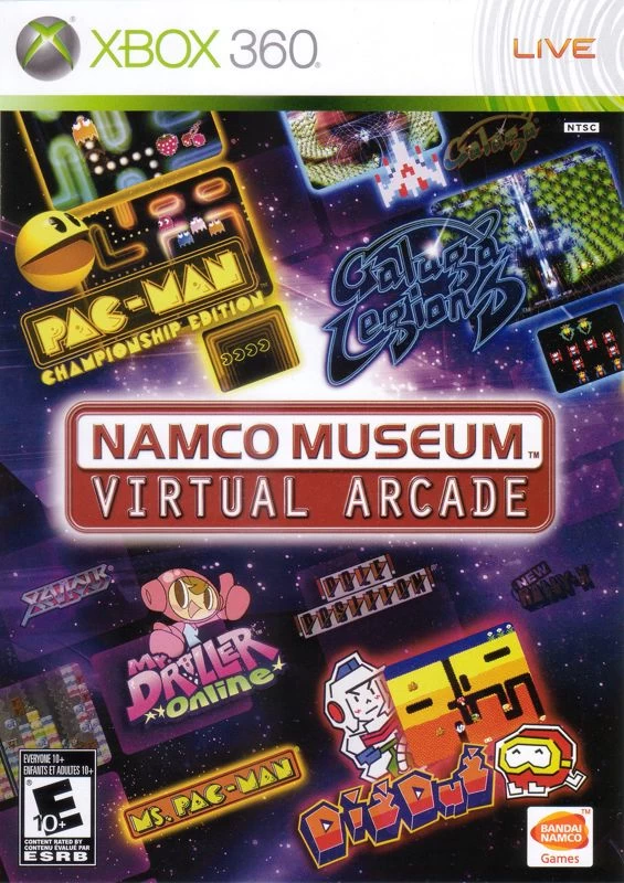 Capa do jogo Namco Museum: Virtual Arcade