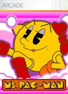 Capa do jogo Ms. Pac-Man