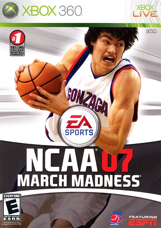 Capa do jogo NCAA March Madness 07