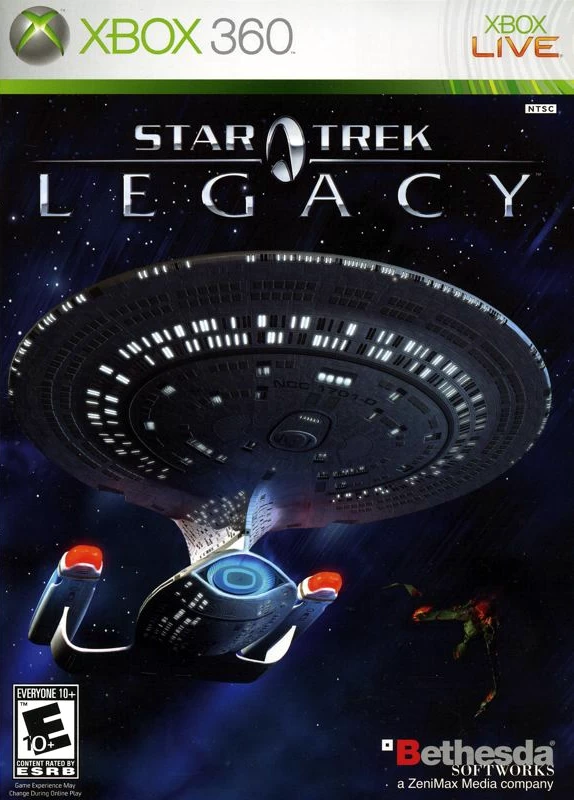 Capa do jogo Star Trek: Legacy