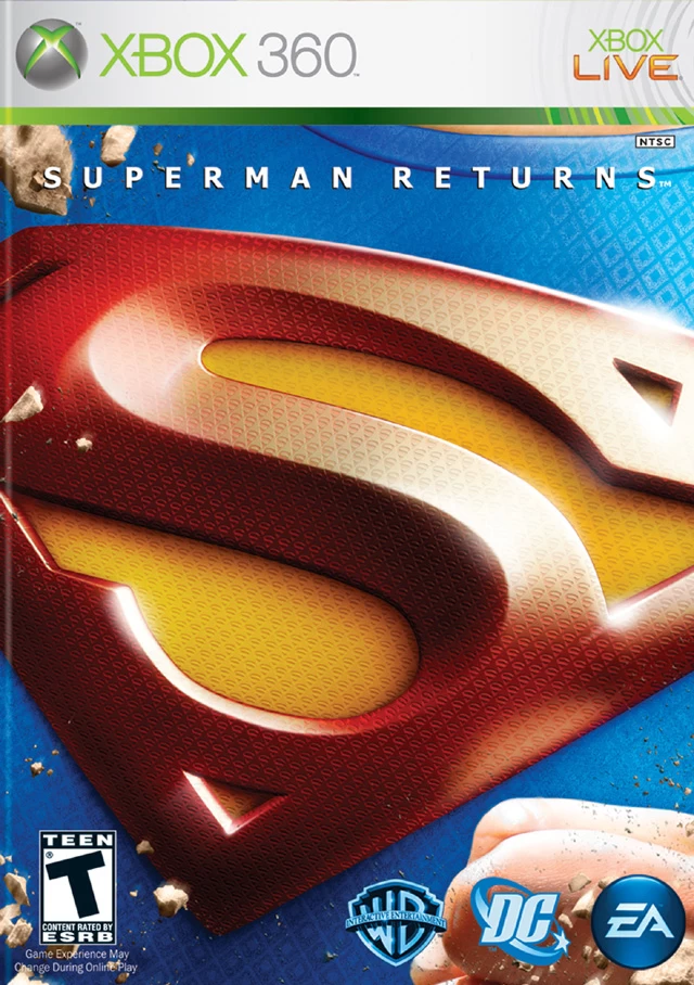 Capa do jogo Superman Returns