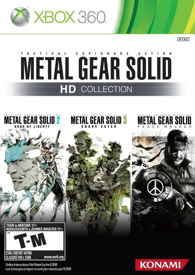 Capa do jogo Metal Gear Solid HD Collection