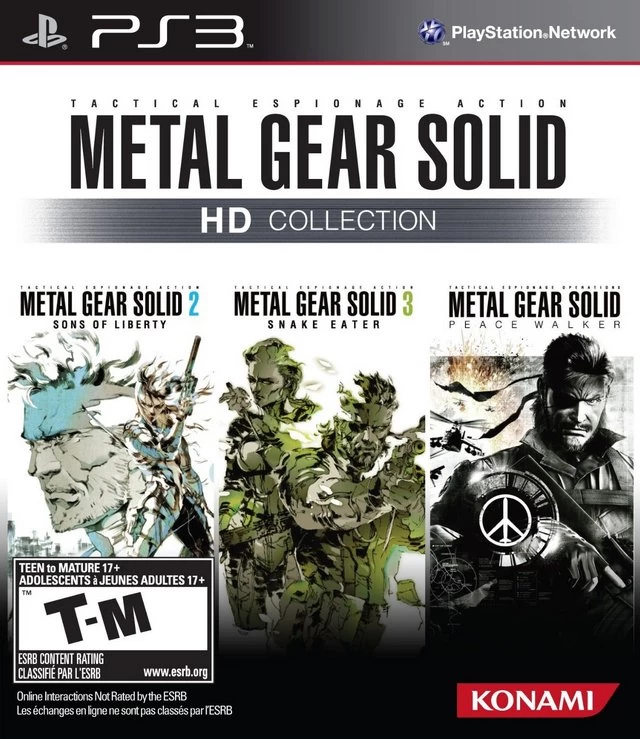 Capa do jogo Metal Gear Solid HD Collection