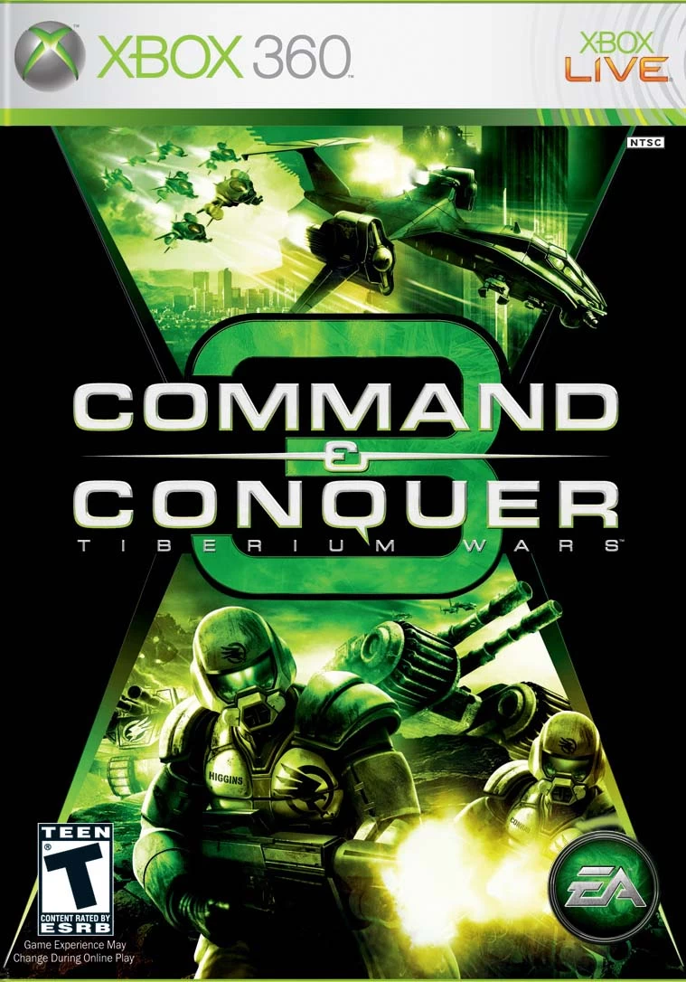 Capa do jogo Command & Conquer 3: Tiberium Wars