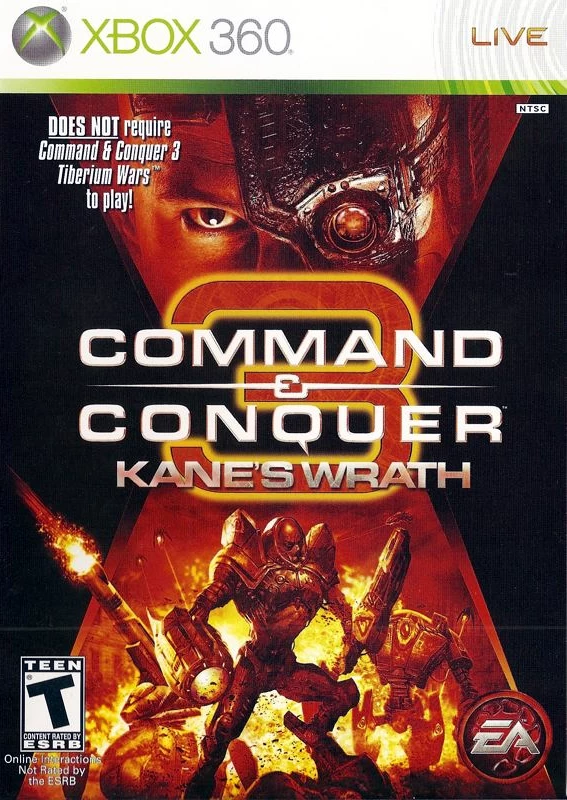 Command & Conquer 3: Kanes Wrath cover