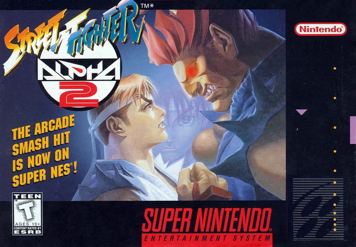 Street Fighter Alpha 2 cover